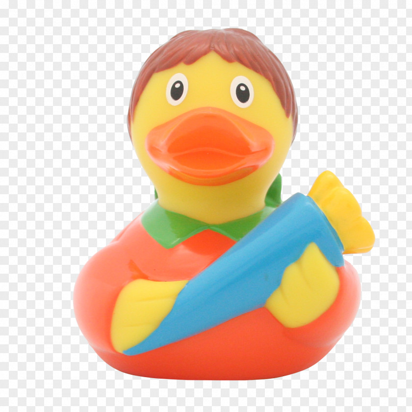 Duck Rubber Bathing Bathtub Natural PNG