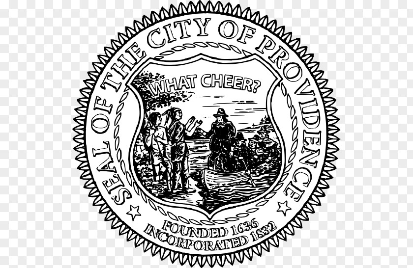 Great Seal Of The United States What Cheer Records + Vintage Rhode Island Avenue Colony And Providence Plantations Logo PNG