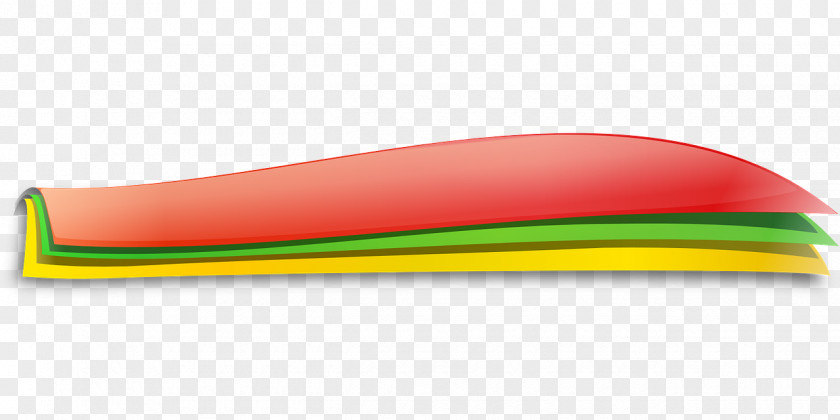 Red Green Paper Yellow PNG