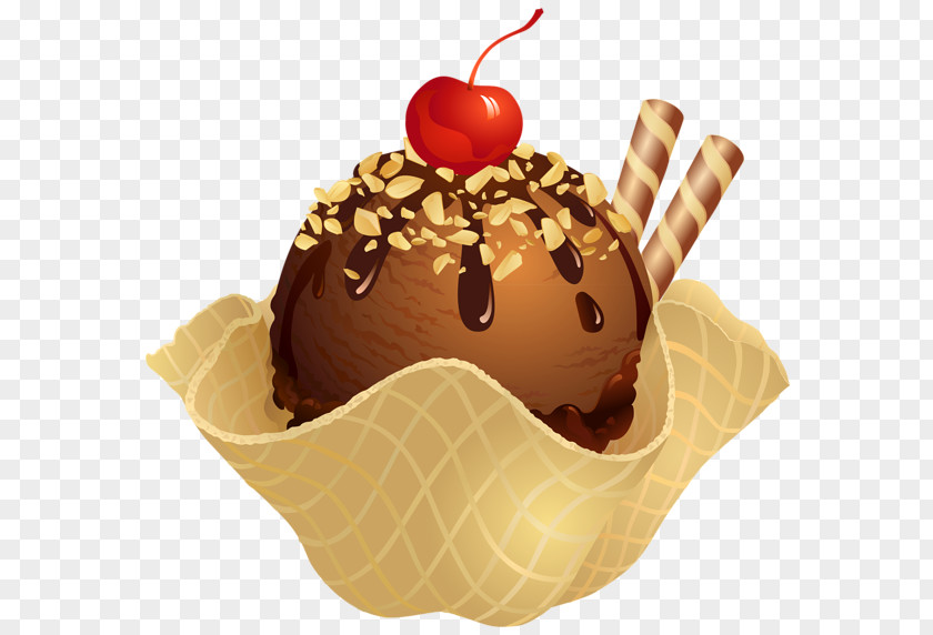 Chocolat Chocolate Ice Cream Cones Banana Split PNG