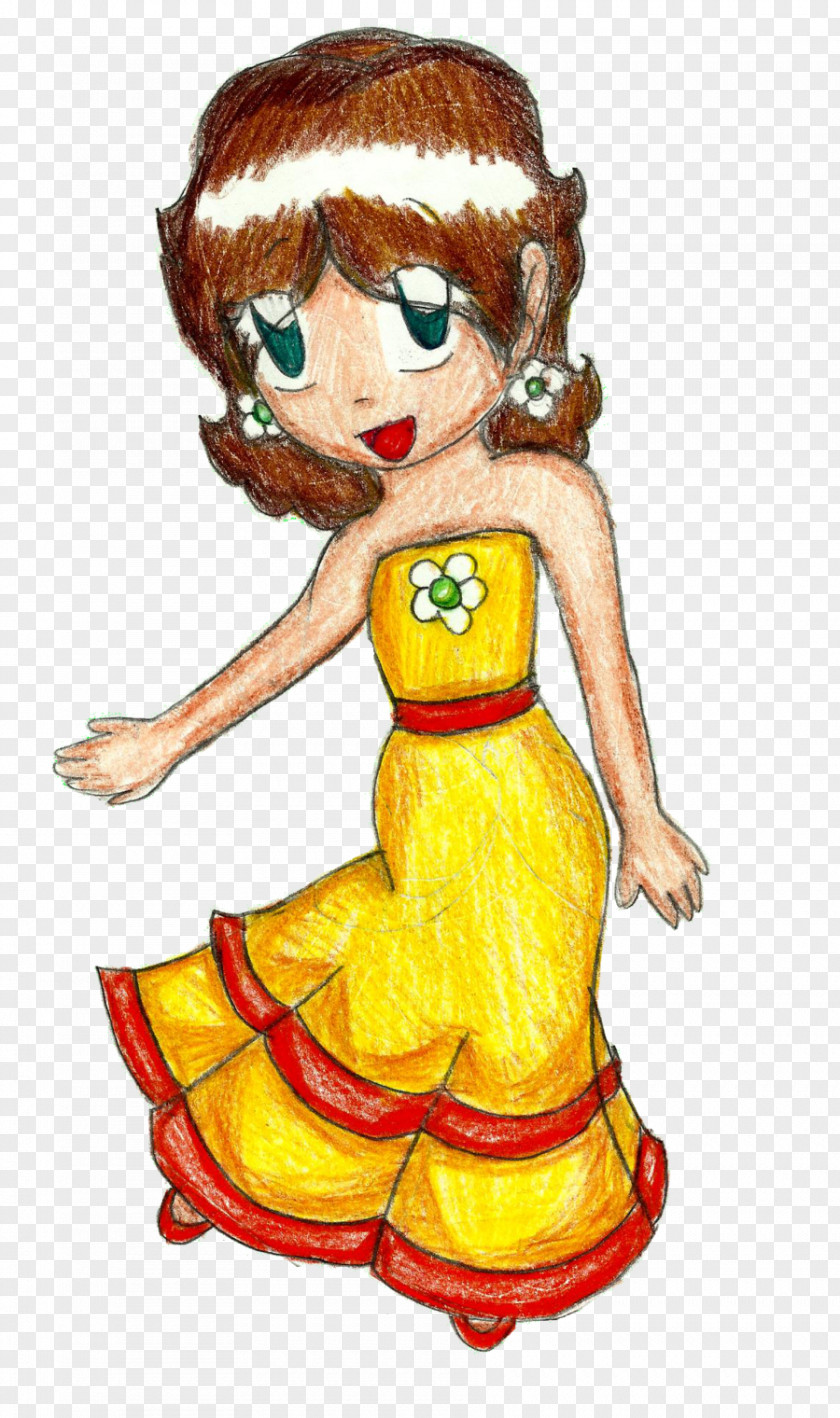 Design Costume Cartoon Doll PNG