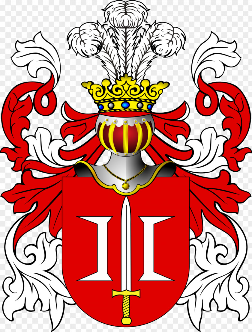 Herby Szlachty Polskiej Poland Crest Cholewa Coat Of Arms Chludziński PNG