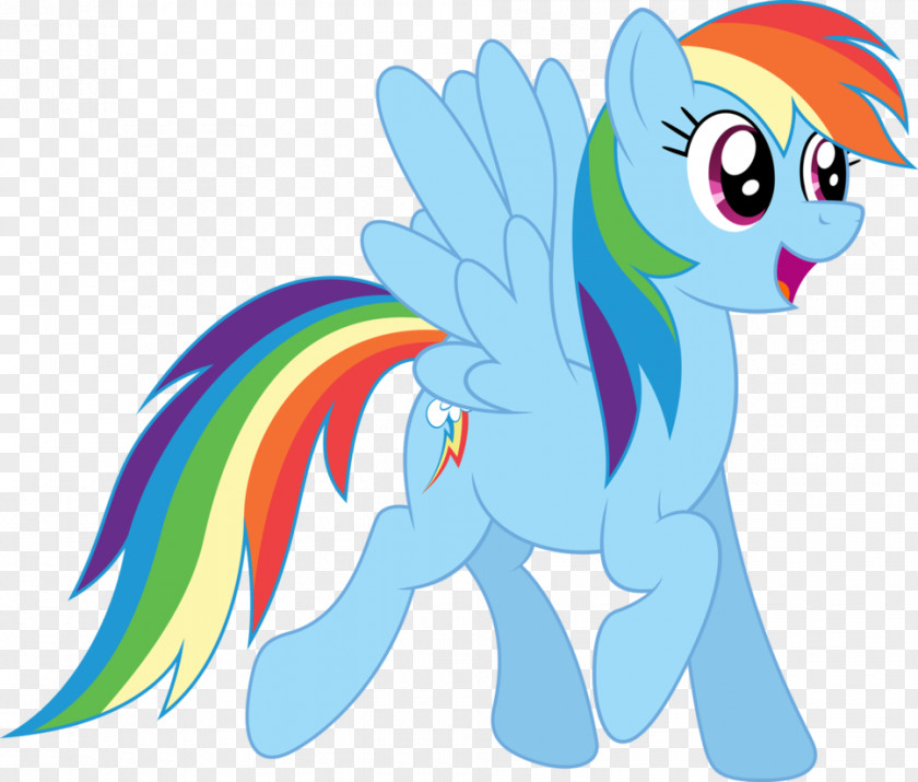 Horse Pony Rainbow Dash Vertebrate Mammal PNG