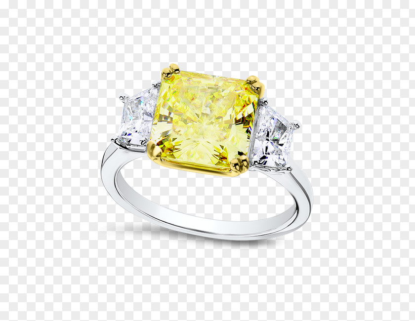 Stone Square Diamond Cut Engagement Ring Earring PNG