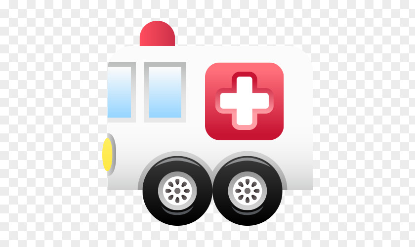 Ambulance Transport Icon Vector Drawing PNG