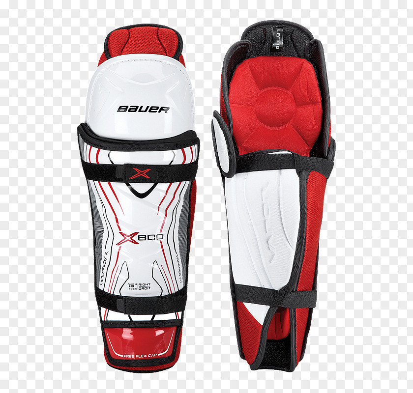 Bauer Vapor 99 Ice Hockey Equipment Shin Guard Roller In-line PNG