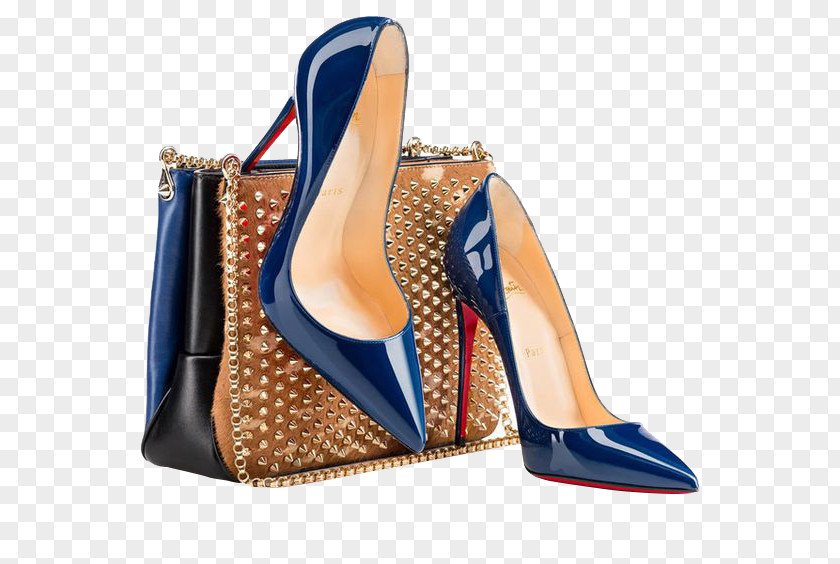 Blue Women's Heels Shoe Handbag Shahr-e Jadid-e Majlesi High-heeled Footwear PNG