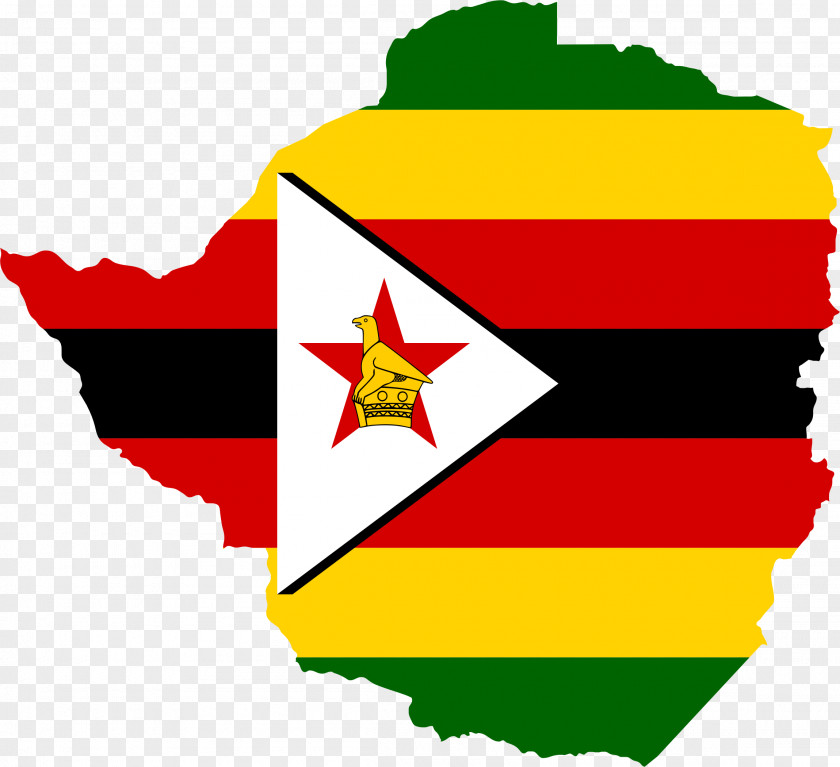 Map Flag Of Zimbabwe National PNG