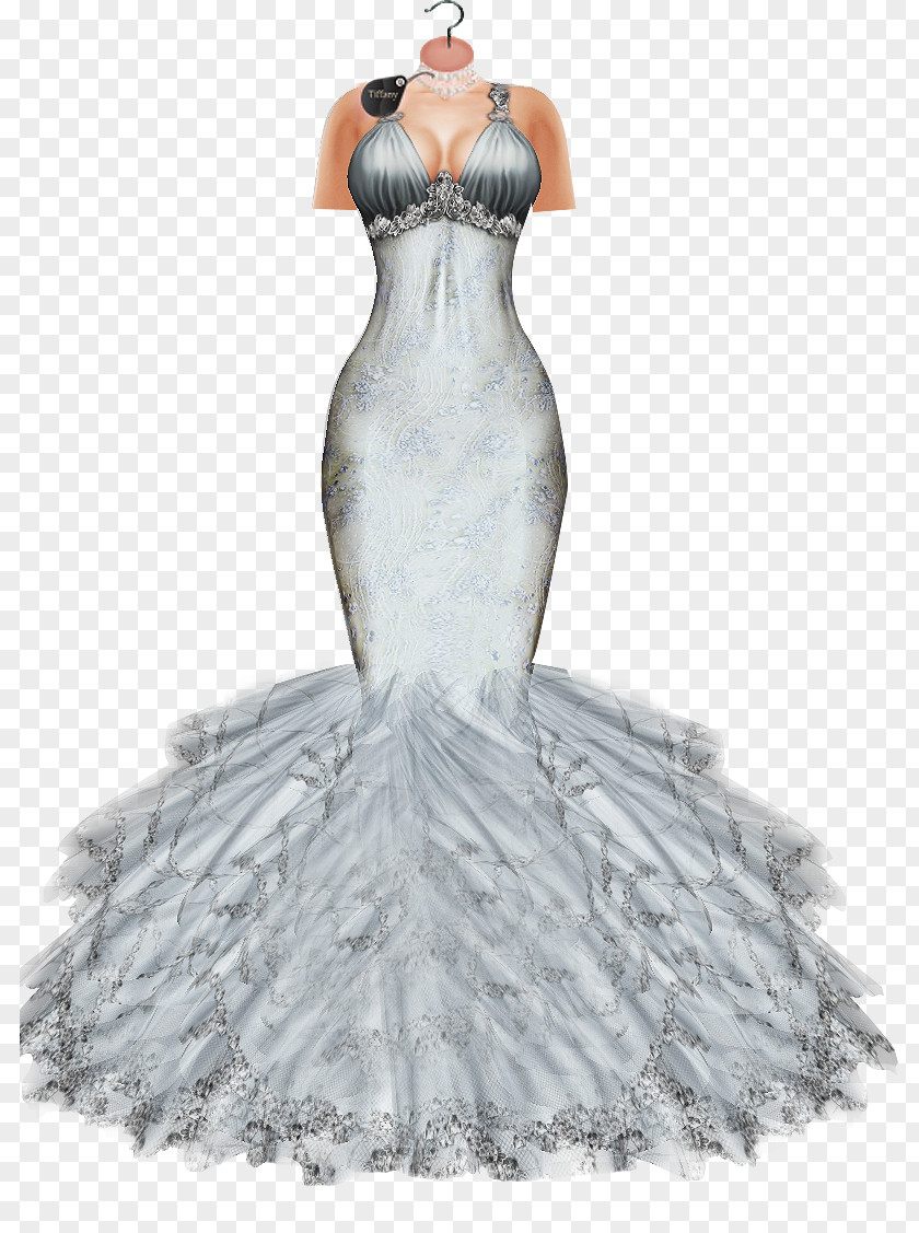 Dress Wedding Evening Gown Cocktail PNG