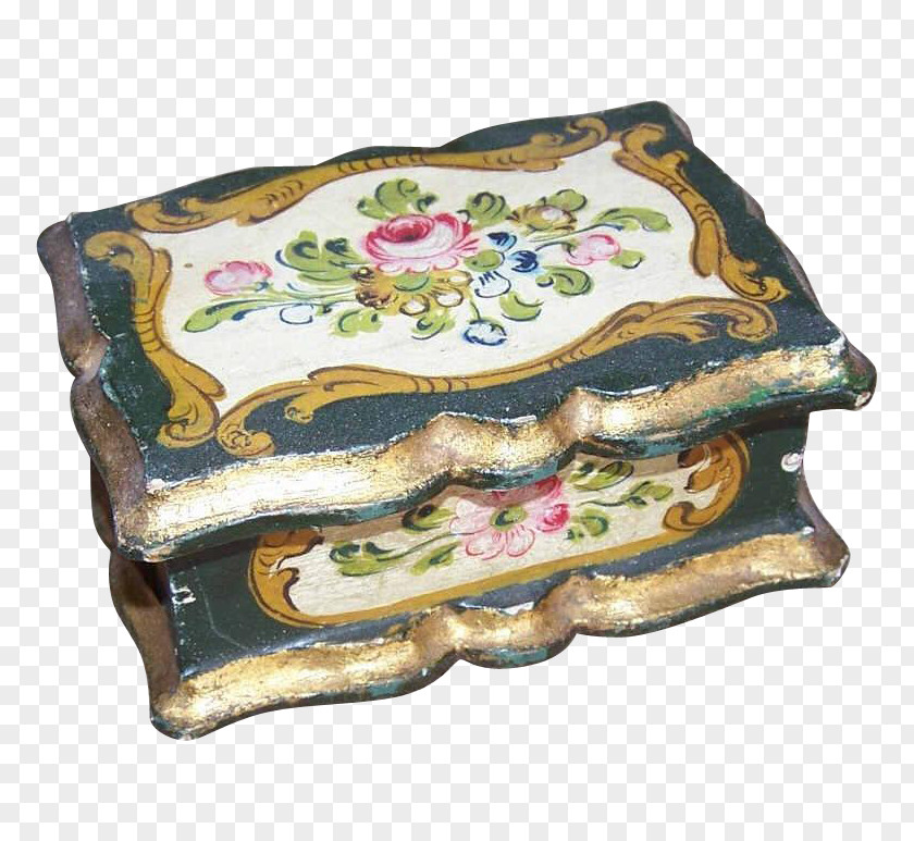 Greenery Hand Painted Platter Ceramic Porcelain Rectangle Furniture PNG