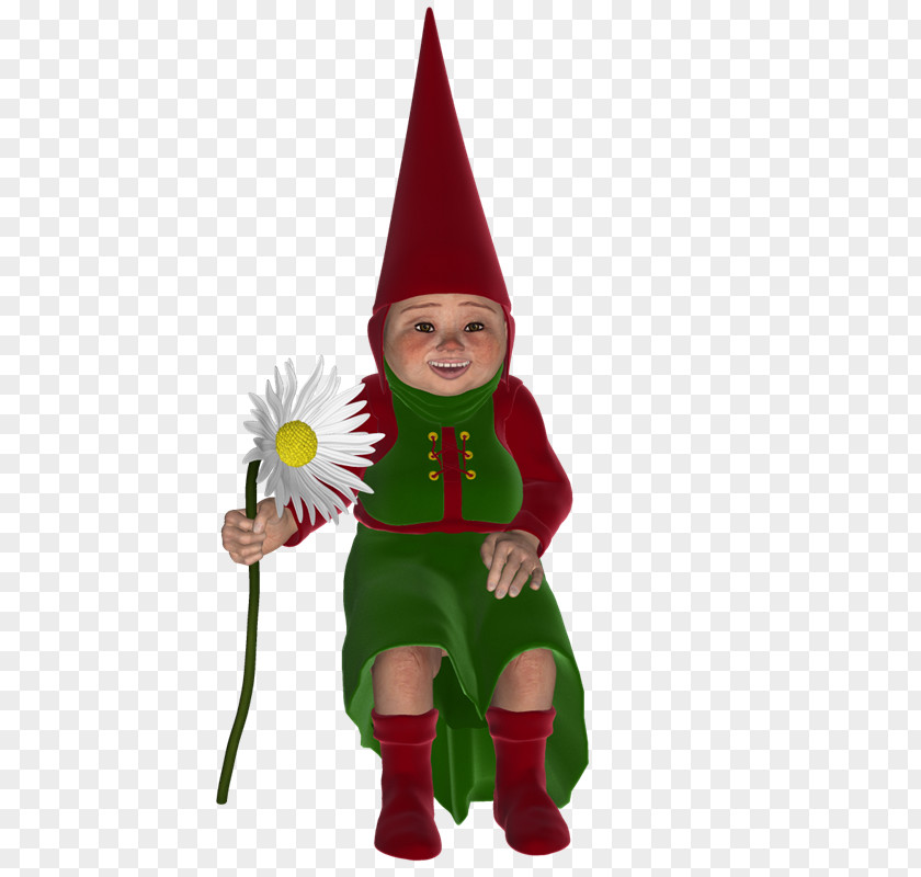 Qi Baishi Christmas Ornament Garden Gnome Tree Character PNG