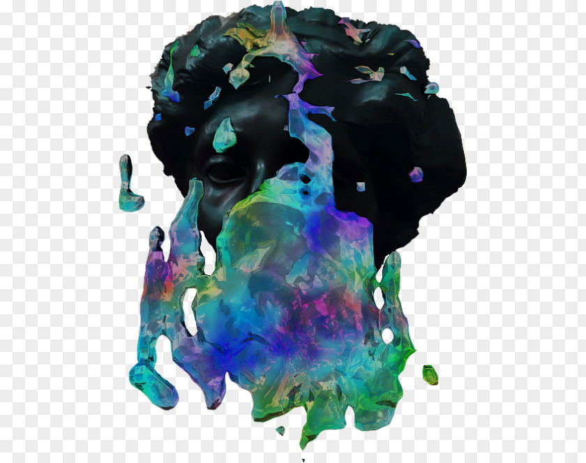 Vaporwave Sculpture Organism PNG