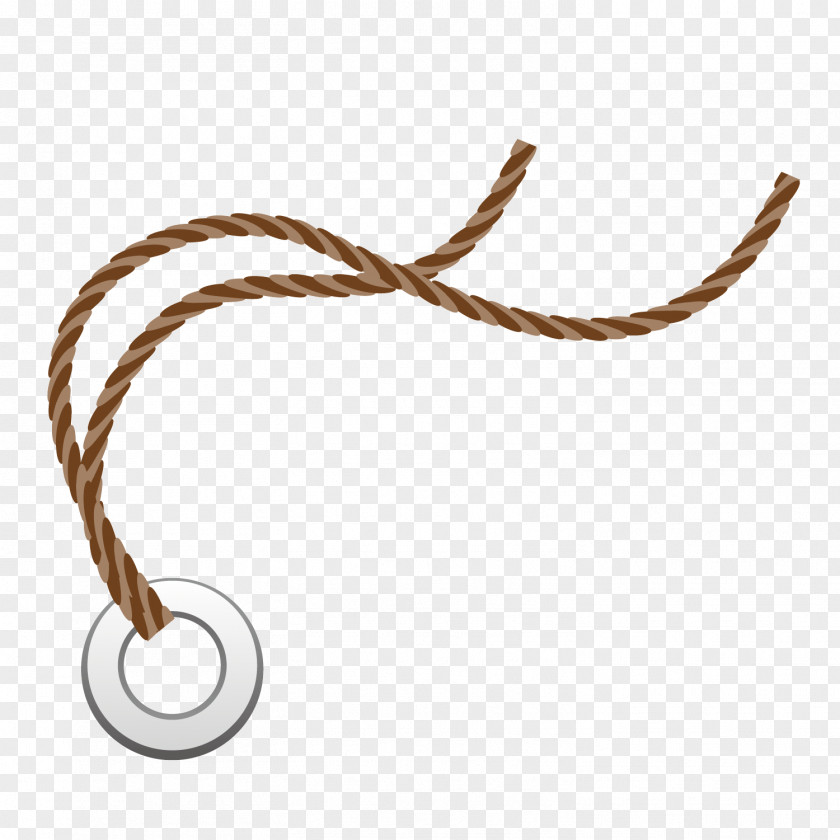 Vector Hand Rope Brown Weave Clip Art PNG