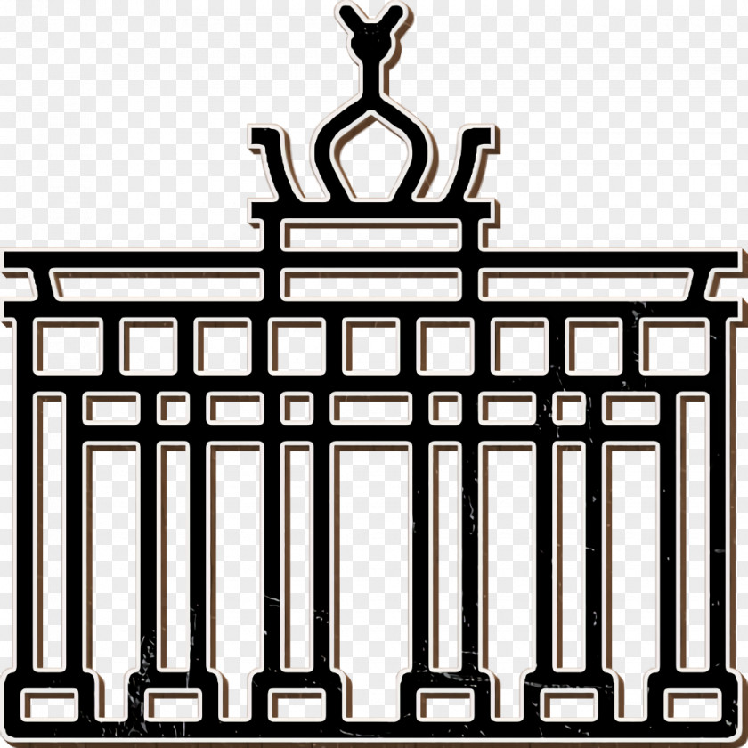 Brandenburg Gate Icon Landmark Berlin PNG