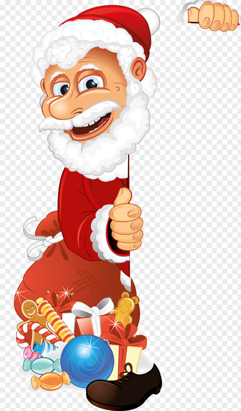 Sant Claus Santa Christmas Clip Art PNG