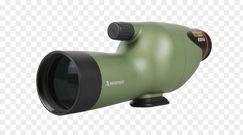 Spotting Scope Scopes Nikon ED50 Angled Fieldscope Binoculars Optics PNG