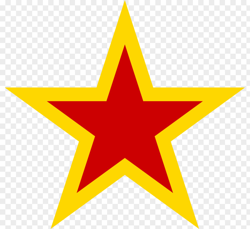 Yellow Star Image Flag Of The Soviet Union Red PNG