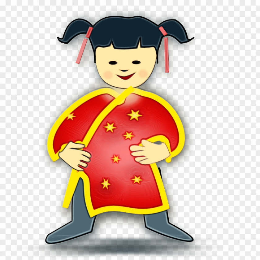 Child Kimono Cartoon PNG