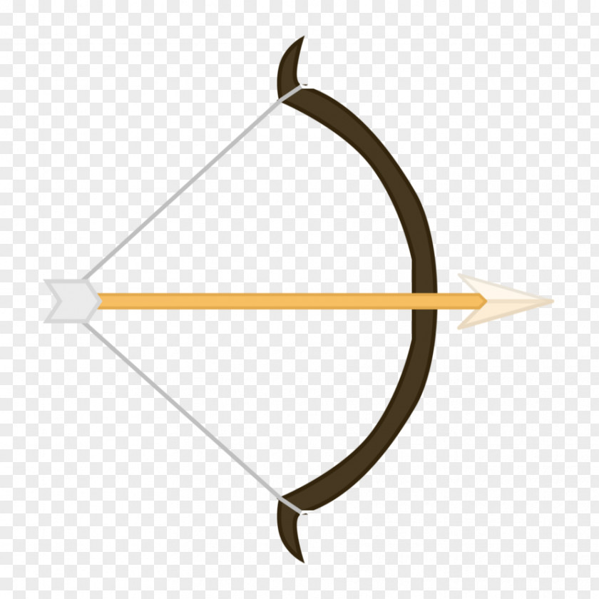 Cool Archery Bows Clip Art Product Design Bow And Arrow Line Angle PNG