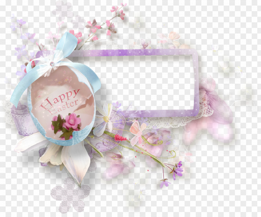Easter Frame Photography PNG