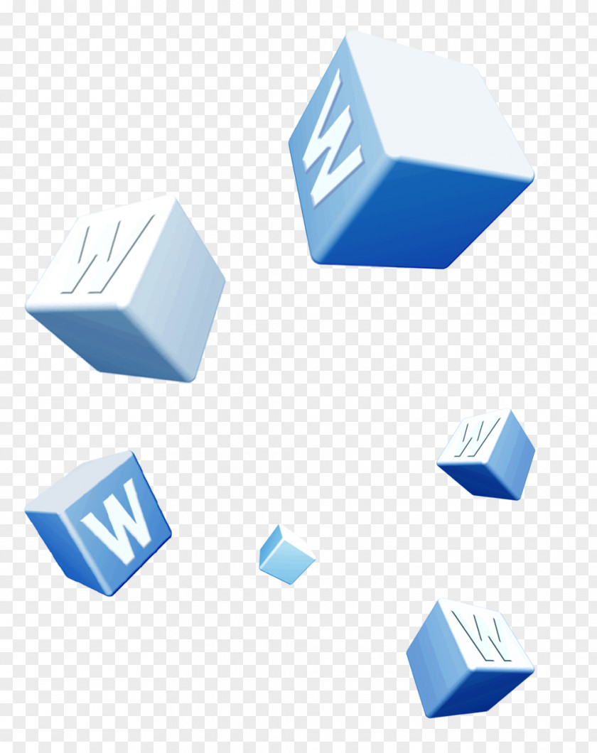 Floating Cube Square PNG