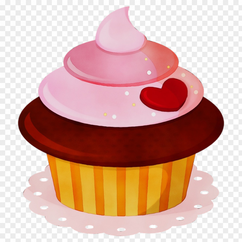 Icing Cake Decorating Supply Pink Cupcake Clip Art Baking Cup PNG