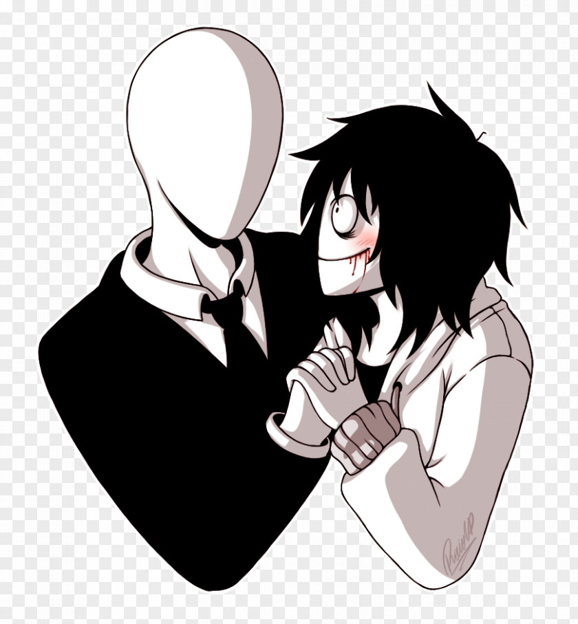 Jeff The Killer Slenderman Creepypasta DeviantArt Drawing PNG