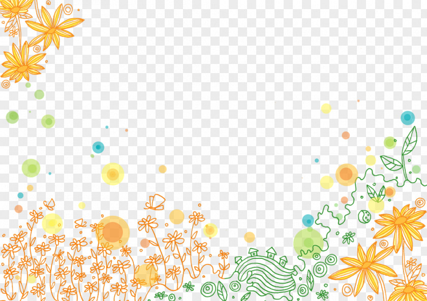 Painted Orange Flowers Flower Citrus × Sinensis Wallpaper PNG