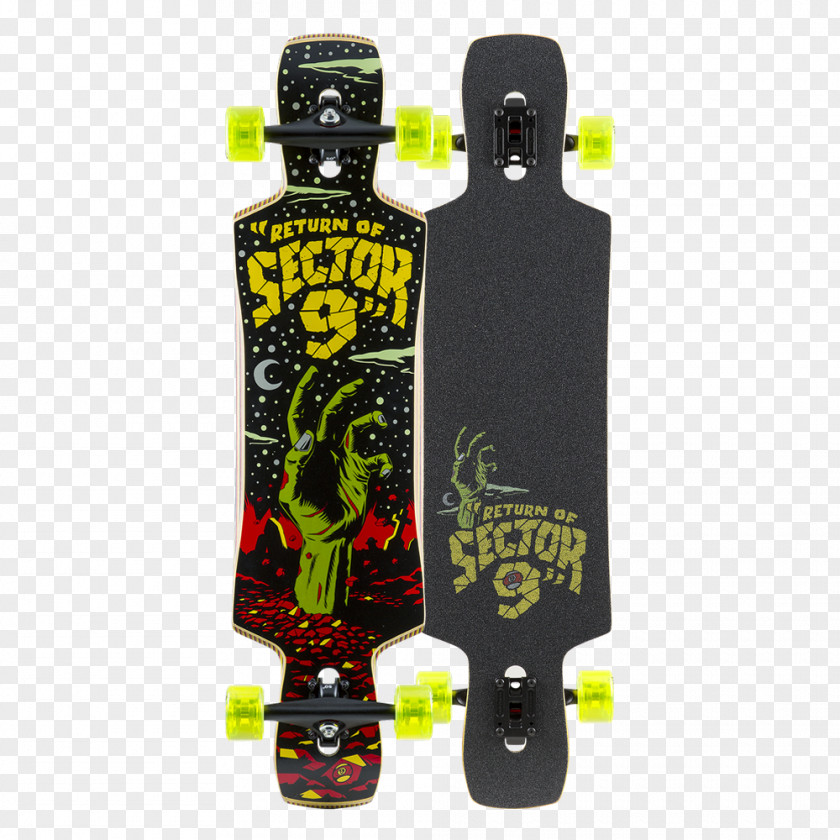 Powell Peralta Vector Sector 9 Longboard Skateboarding Penny Board Snowboard PNG