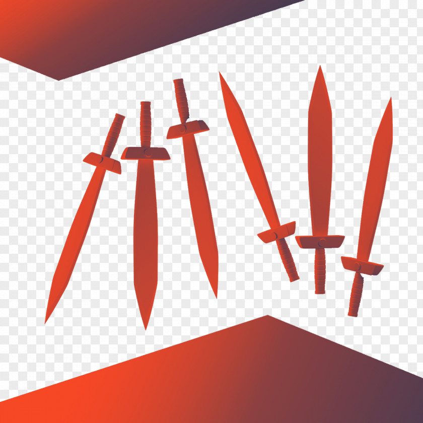 Red Sword Knife PNG