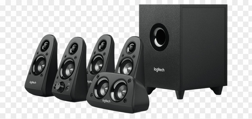 Speaker Surround Logitech Z506 5.1 Sound Loudspeaker Computer Speakers PNG