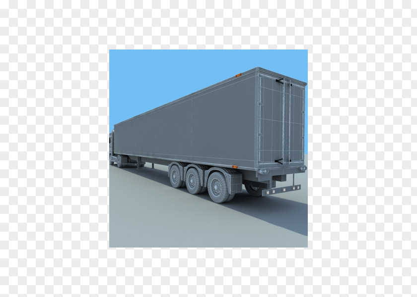 Truck Shipping Container Semi-trailer Motor Vehicle Cargo PNG