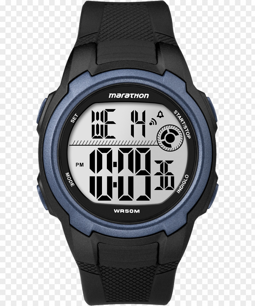 Watch Timex Ironman Indiglo Group USA, Inc. Marathon Mid-Size PNG