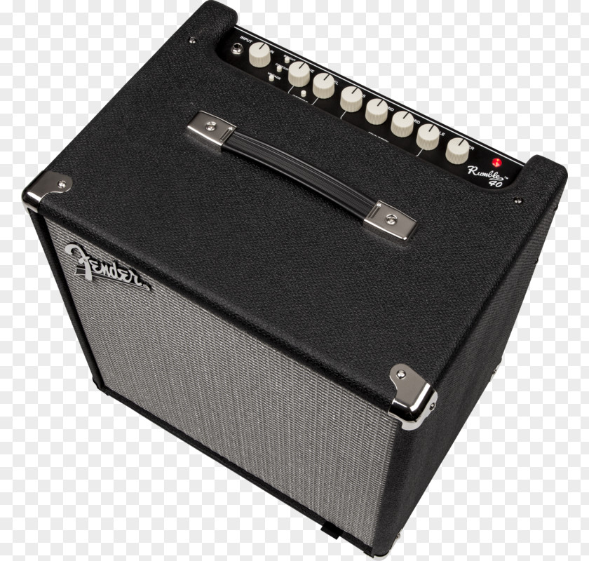 Bass Guitar Amplifier Fender Musical Instruments Corporation Rumble 40 500 V3 PNG