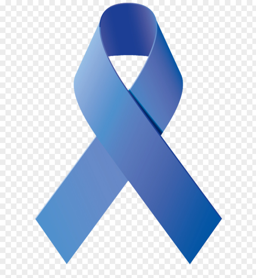 Blue Ribbon Awareness Colorectal Cancer Prostate Large Intestine PNG