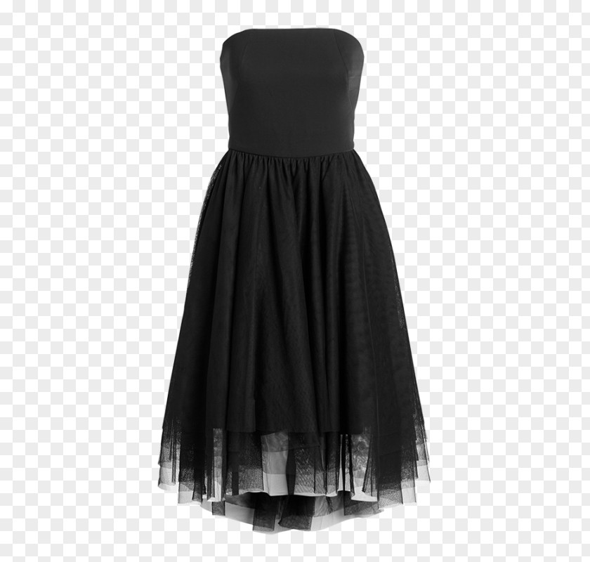 Dress Little Black Gown M PNG