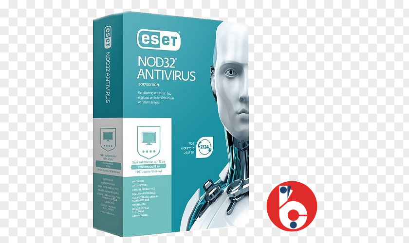 NOD32 ESET Internet Security Antivirus Software Computer PNG