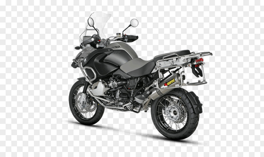 Car Exhaust System BMW R1200R R1200GS Akrapovič PNG