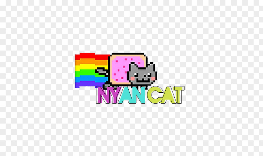 Rainbow Cat Nyan Image Desktop Wallpaper PNG