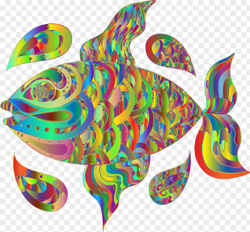 Fish Vertebrate Drawing Painting Art PNG