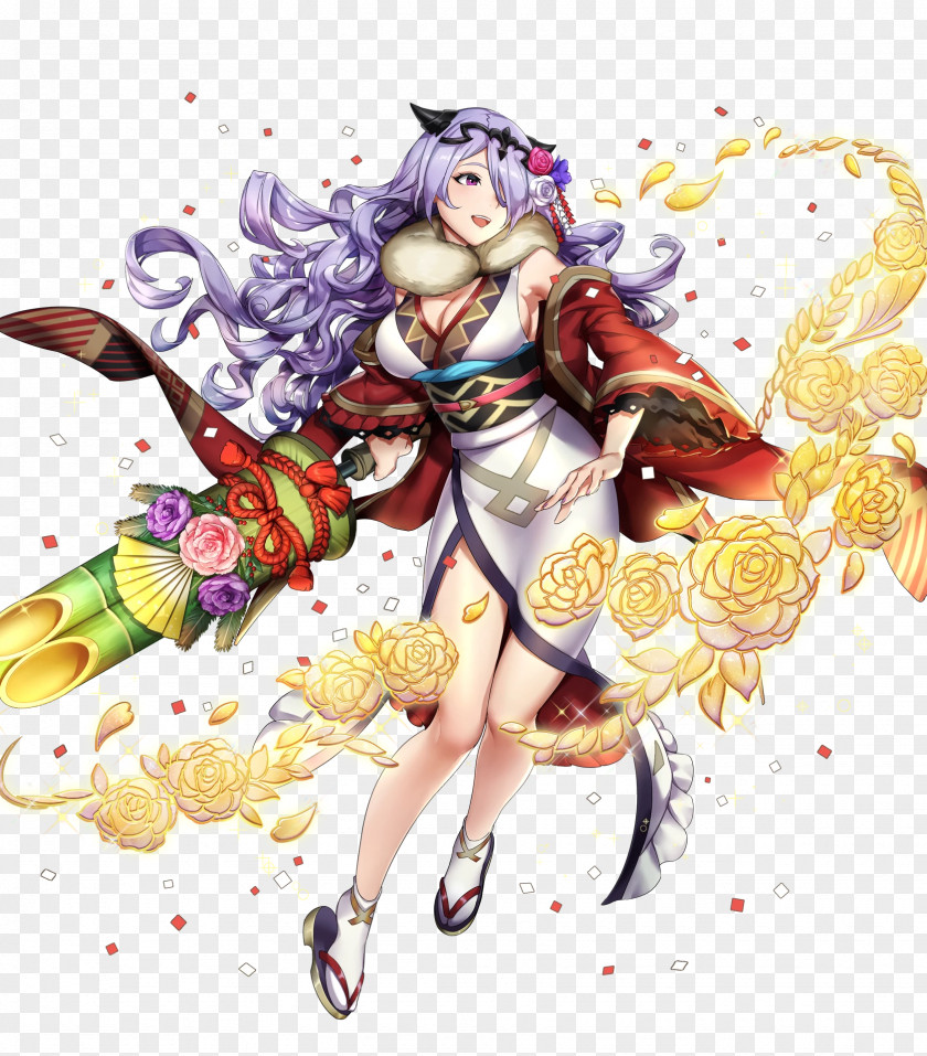 Happy New Year Fire Emblem Heroes Fates Holiday Video Game PNG