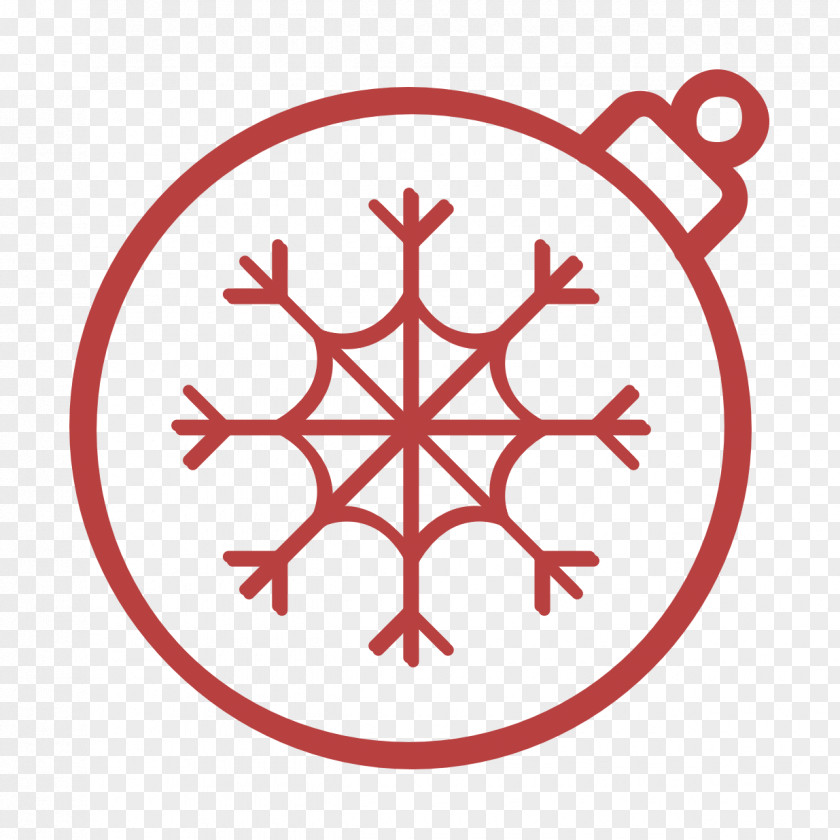 Symbol Stencil Christmas Bauble PNG