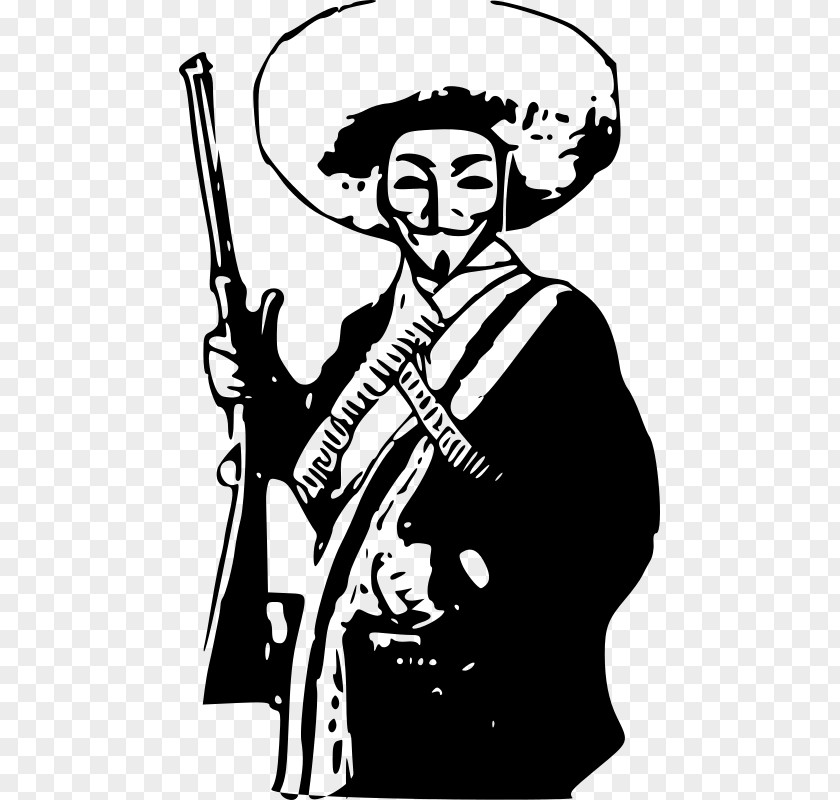 Anonymous Mexico Mexican Revolution Clip Art PNG