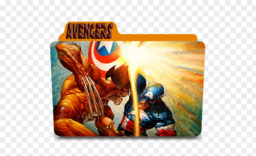 Captain America Wolverine Iron Man Deadpool Marvel Comics PNG
