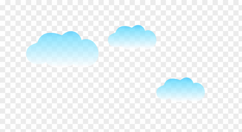 Cartoon Clouds Sky Pattern PNG