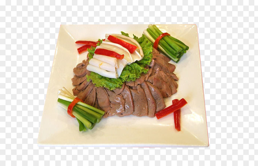 Fried Tongue Roast Beef Chinese Cuisine Recipe PNG