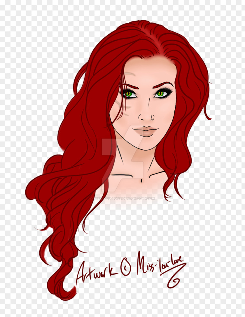 Hair Red Coloring Eyebrow Black PNG