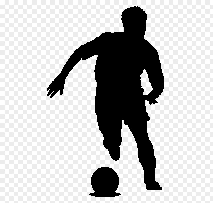 Playing Soccer Silhouette Figures Material Football Player Sticker Sport PNG
