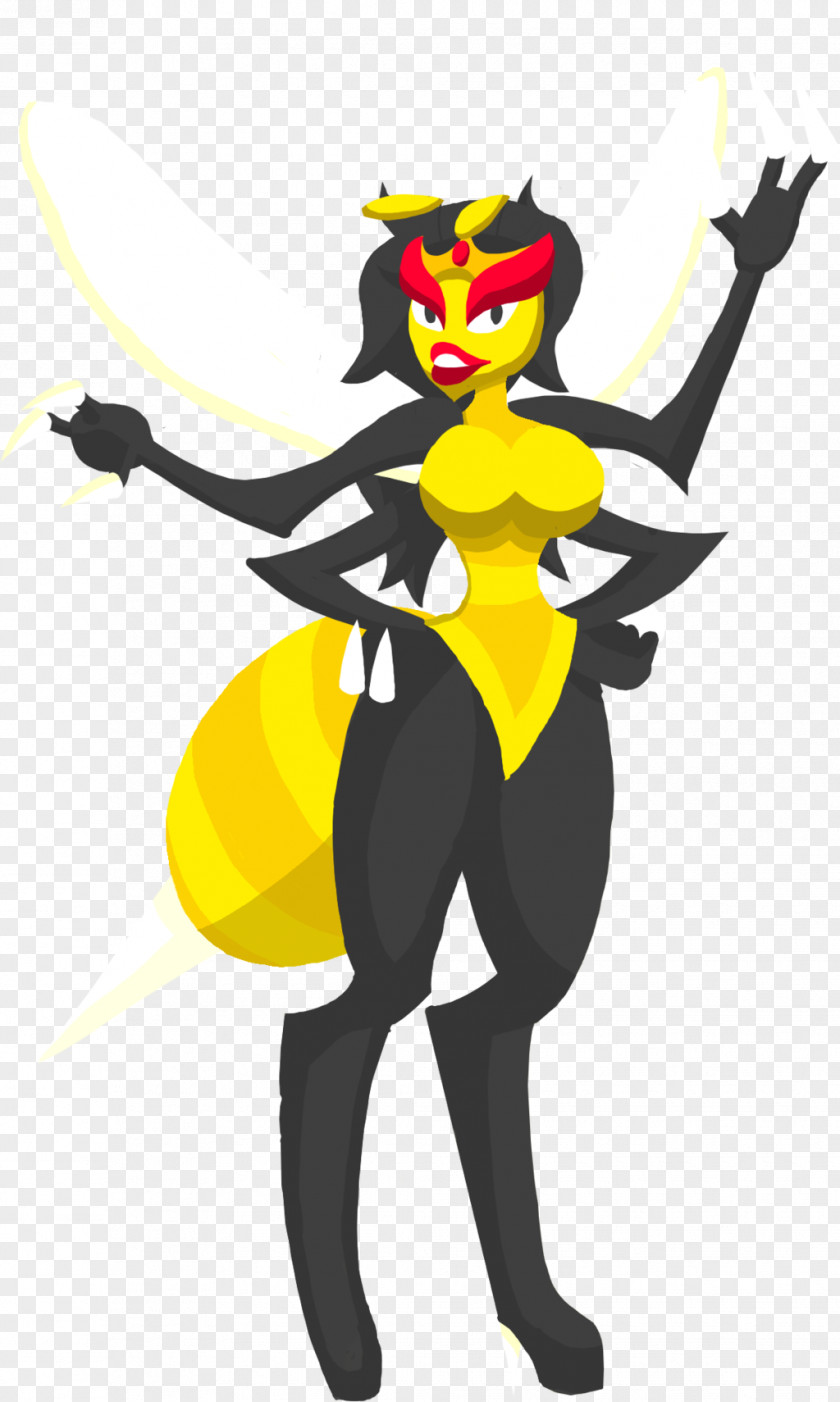 Queen Bee Insect Female Honey PNG