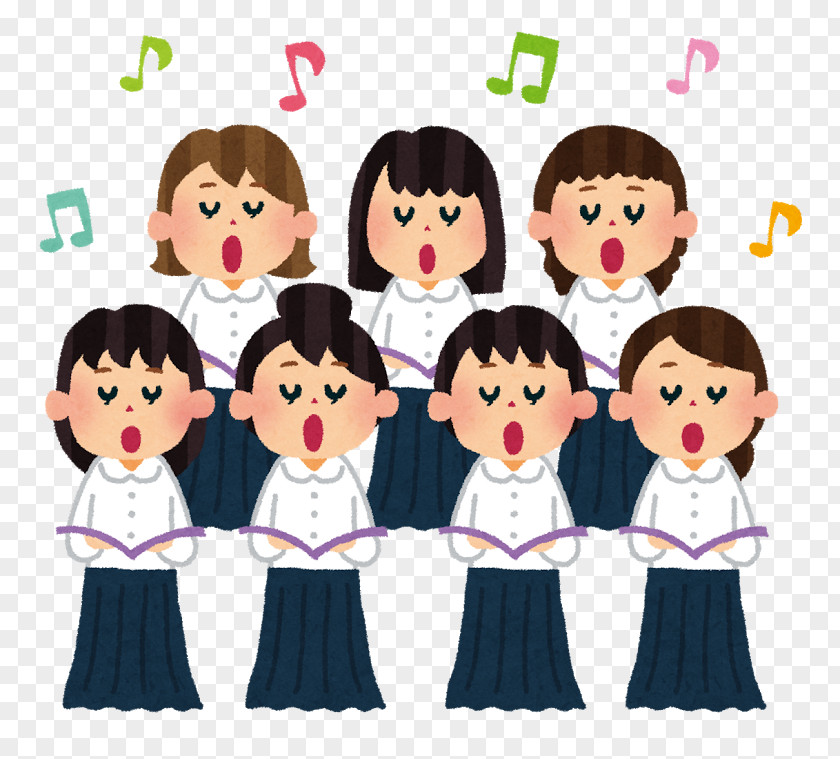 Singing Choir Damkör Soprano Blandet Kor Concert PNG